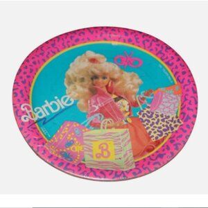 Barbie Paper Plates Party Plates 1990 Reed Barbie 8 Cake Plates Sealed